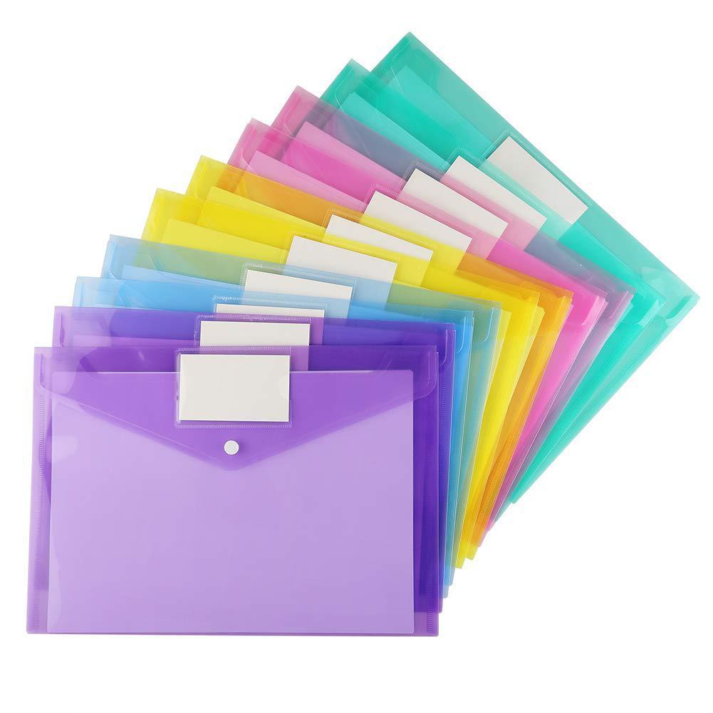  Documents bag Letter A4 Size with Label Pocket