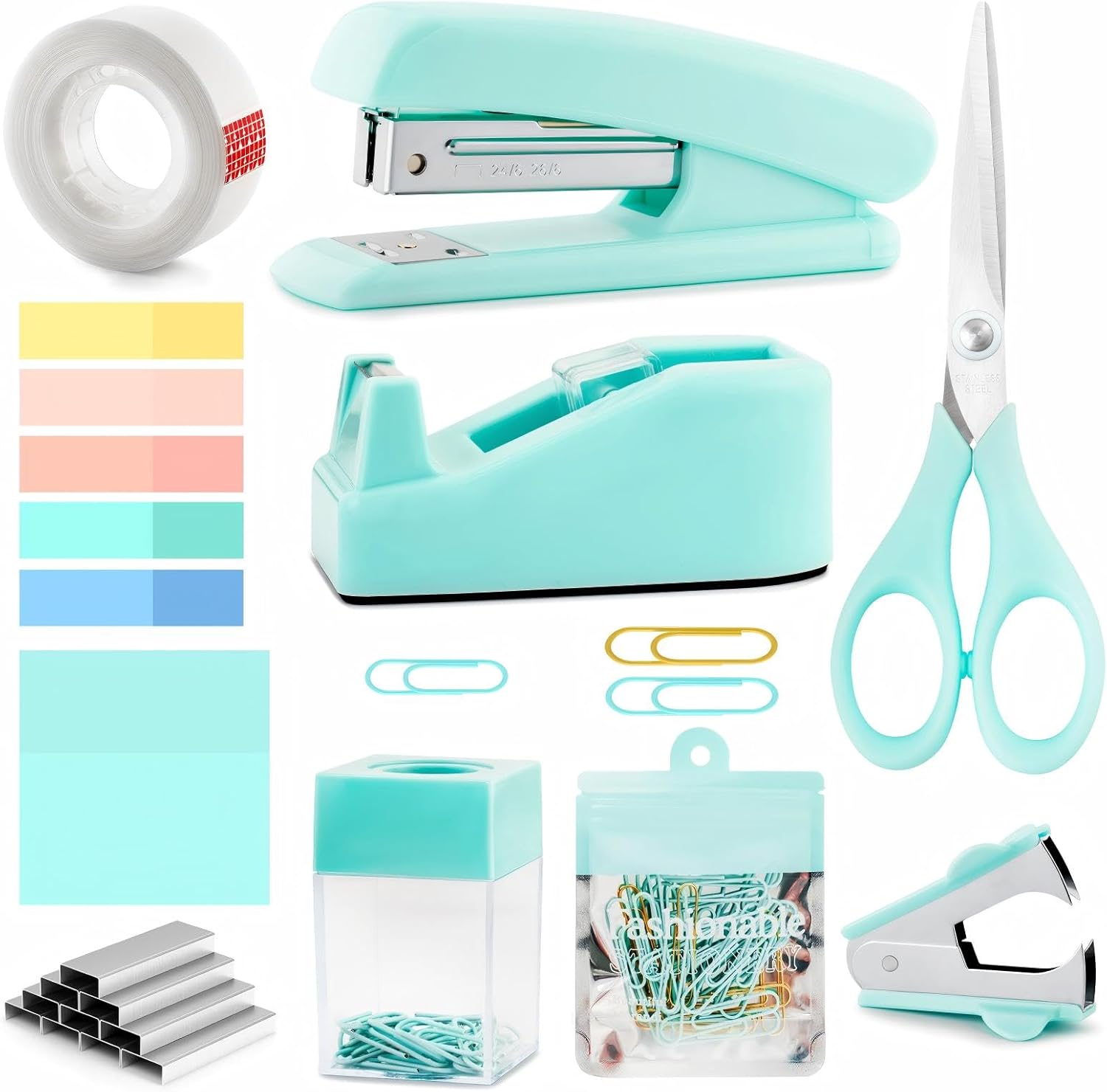 Green Office Supplies, Kids Office Supplies and Accessories, Office Desk Set