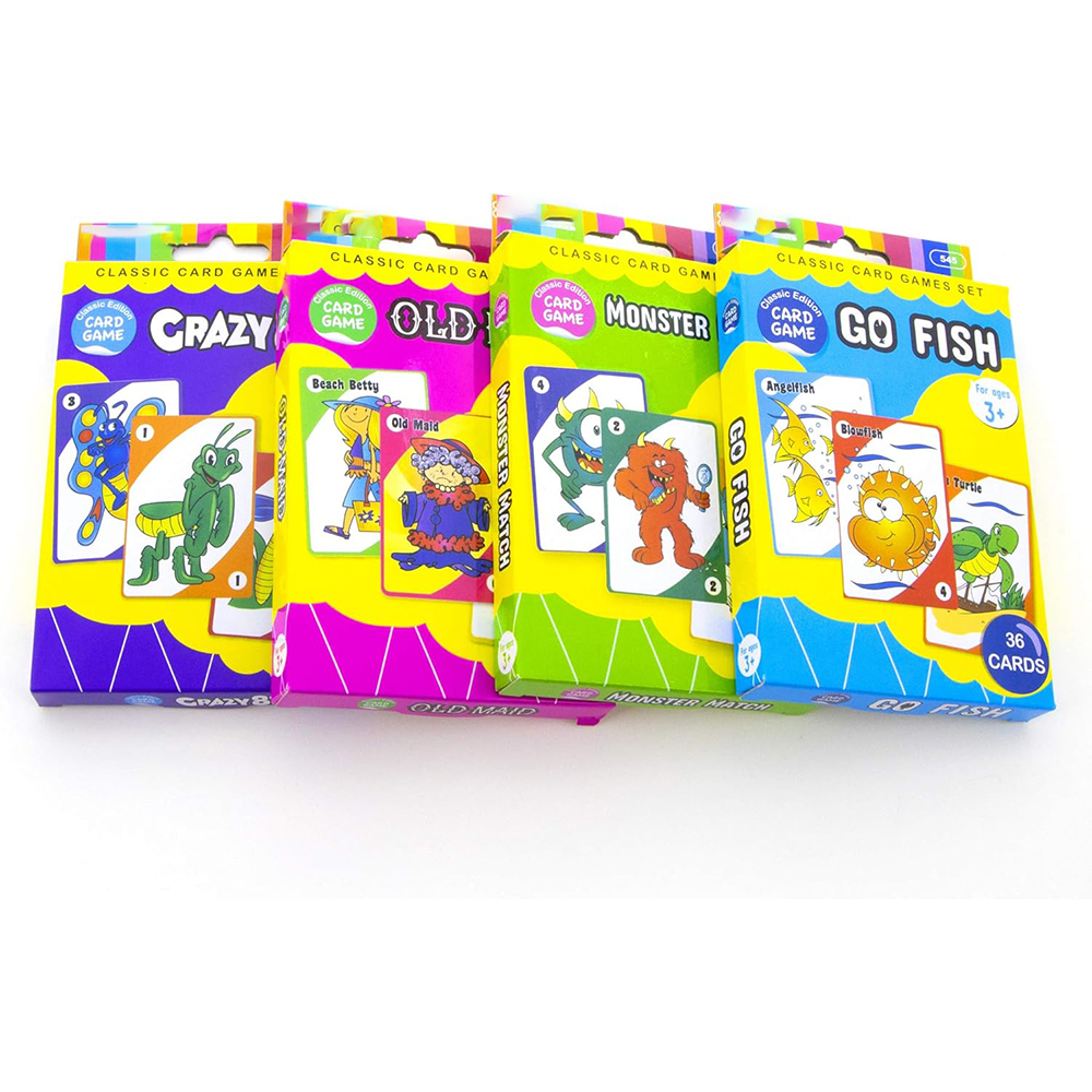 Products Assorted Card Games, Number Picture Board Game