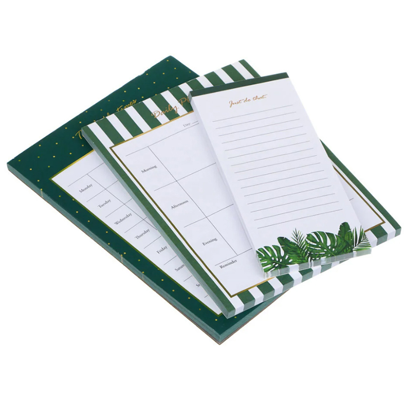  planner set with high-whiteness paper