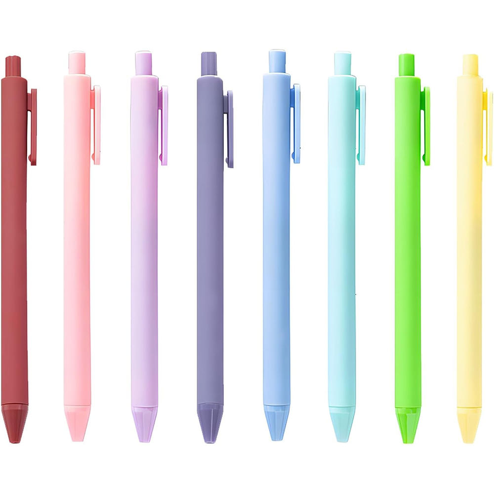 Macron Color Gel Pens 1.0mm  Gel Pens Quick Drying Fine Ball Pen