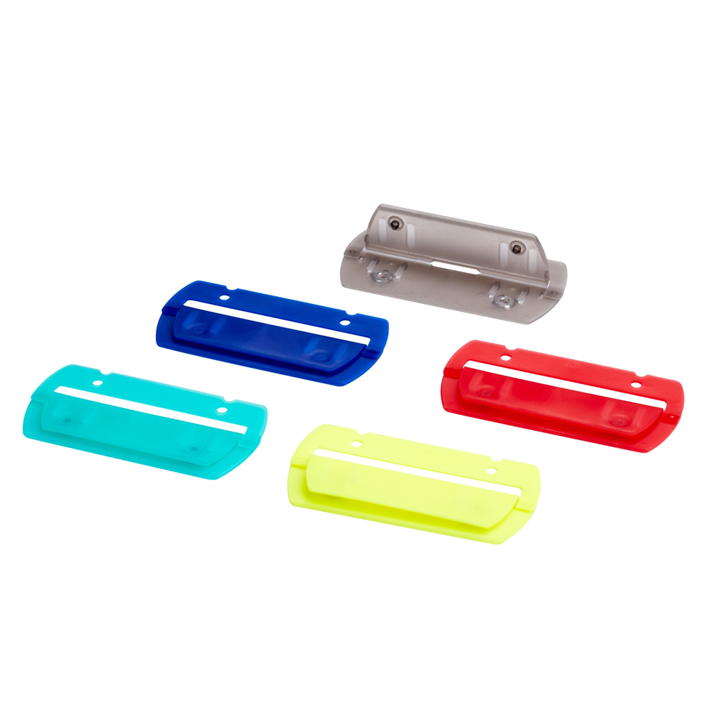 Pocket Hole Punch for Filing with Ruler Embossing