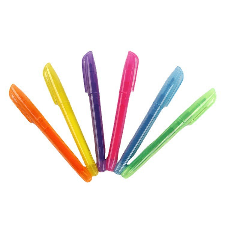 Pocket Highlighters Chisel Tip Quick Dry School College Office