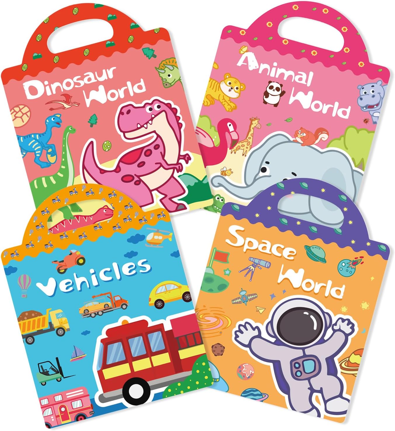 Jelly Sticker Books Reusable  Sets Sticker Pack Toddlers Toy