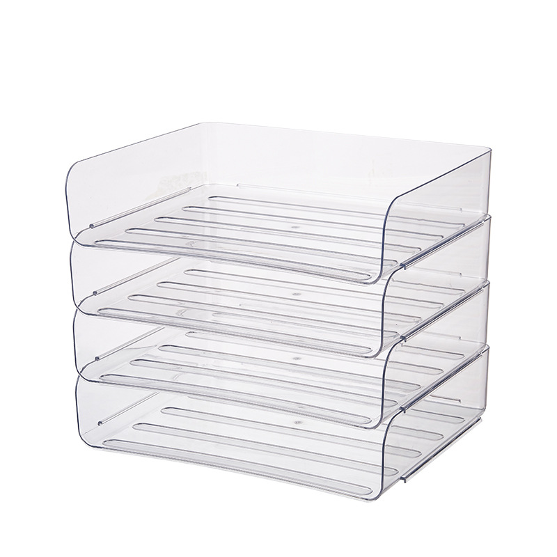Letter Tray Office Desk Paper Organizer Acrylic Desk Organizer A4 Size