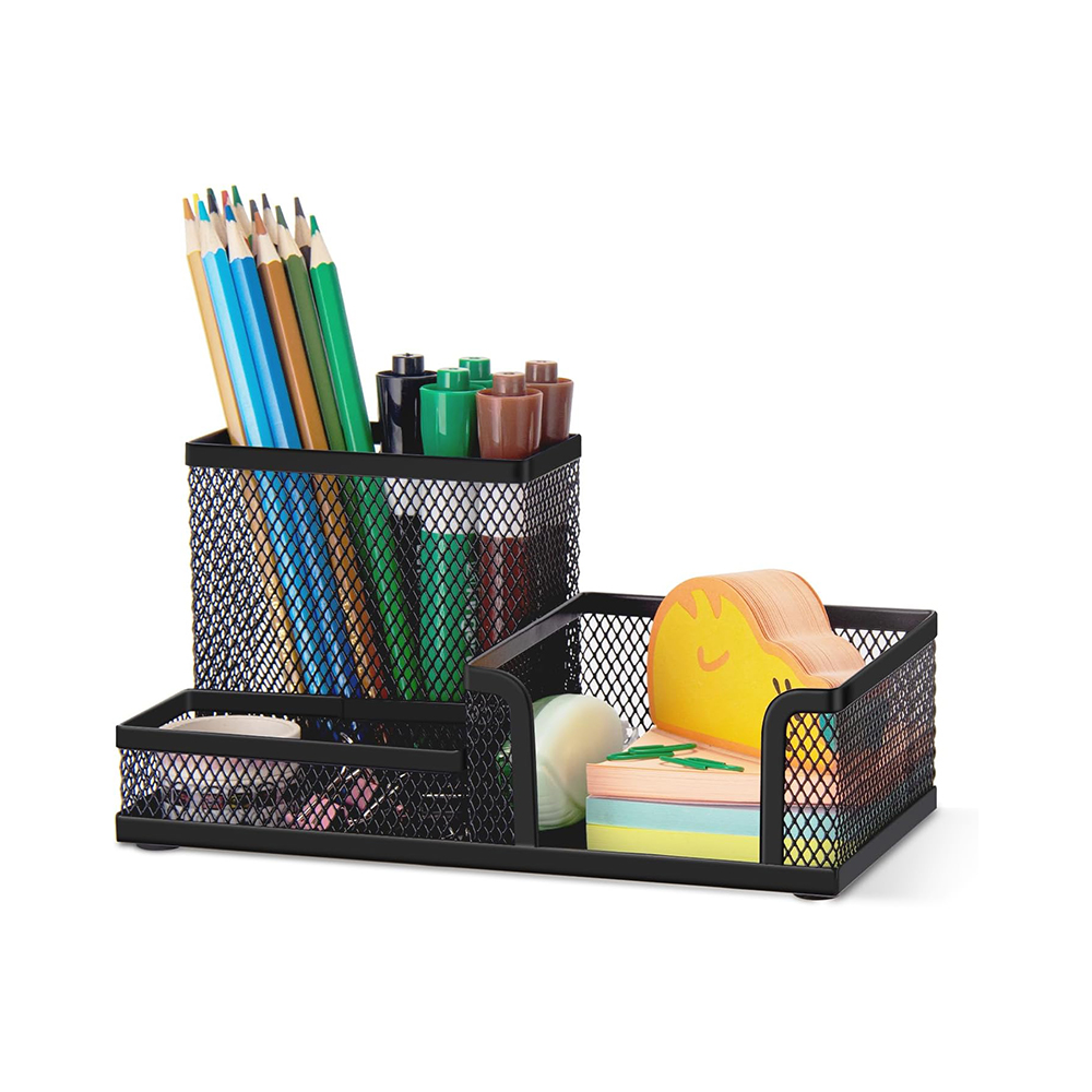 Mesh Pen Pencil Holder Desk Organizer Desk Accessories for Home Office School