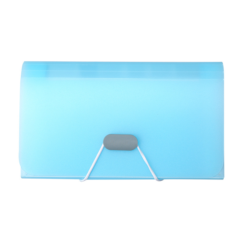A6 mini expanding file bag with 13 pockets, expanding organizer bag