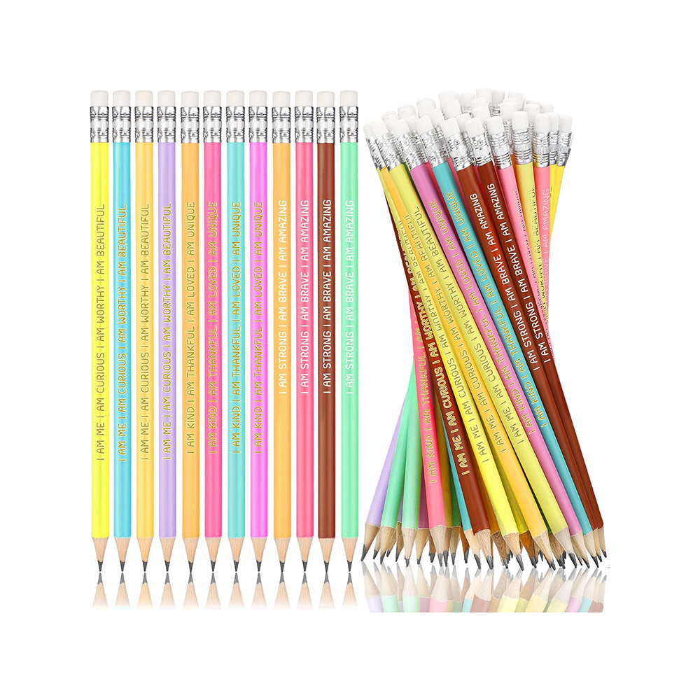 Inspirational Pencils for Students Bulk Pastel Pencils Classroom