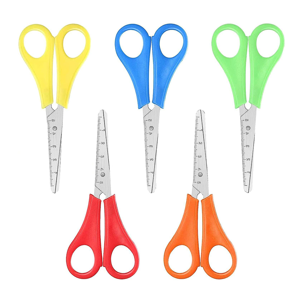 Children's Safety Scissors Art Scissors Preschool Craft Supplies Scissors for DIY Crafts