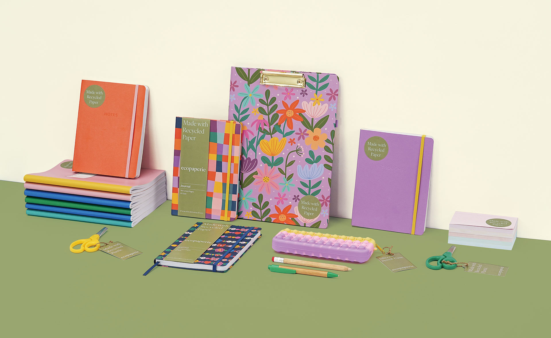 Make a positive mark with our eco-friendly stationery！