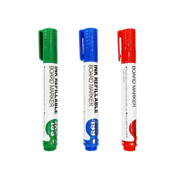 Refillable and erasable whiteboard marker