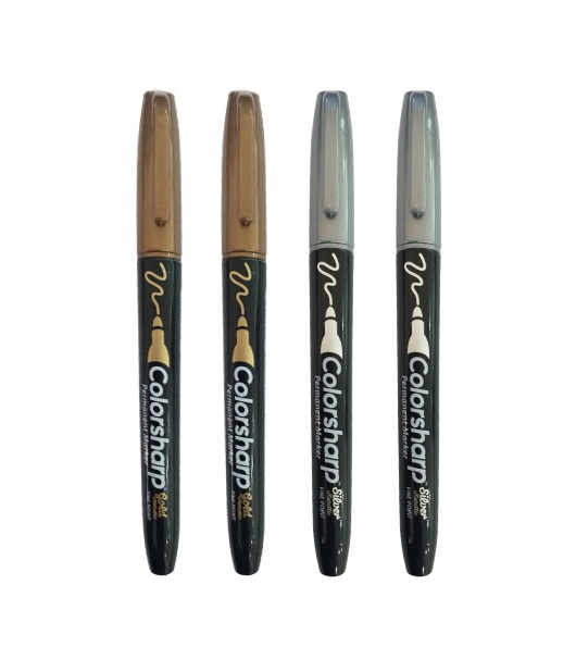 Metallic markers DIY Metallic Marker for Graffiti - Gold and Silver