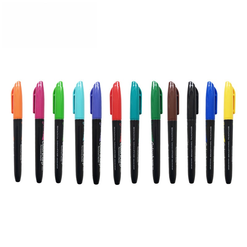 permanent marker Art markers, large capacity, single color, thick tip