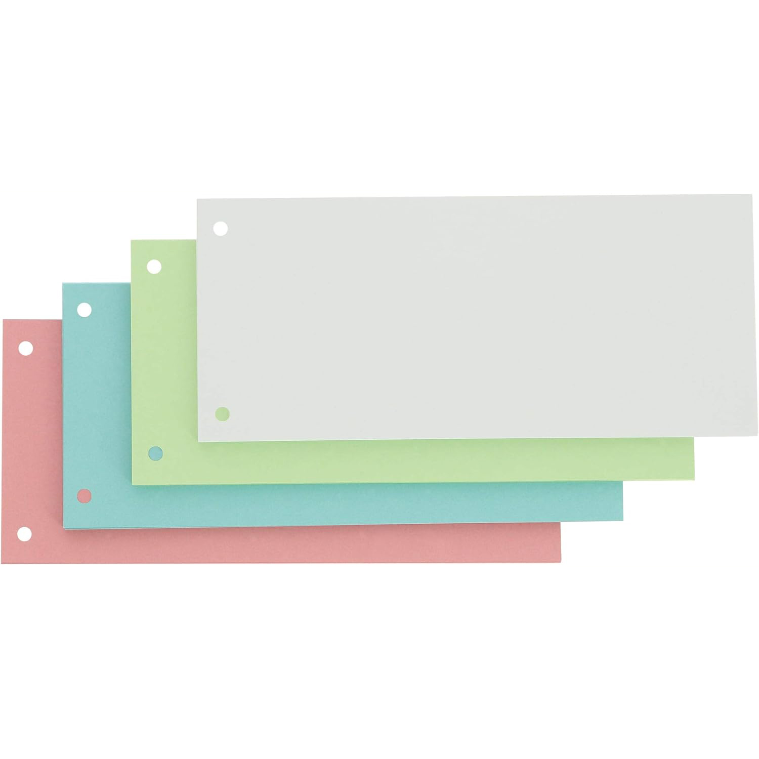Divider Strips Coloured Card  100pcs