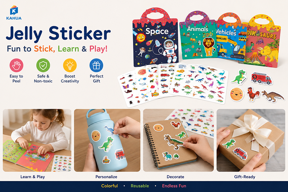 Jelly Sticker — Irresistibly Cute 3D Silicone Decals